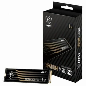 Cietais Disks MSI Spatium M480 Pro 1 TB SSD Iekšējs