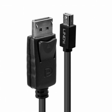 DisplayPort Cable LINDY 41646 Black