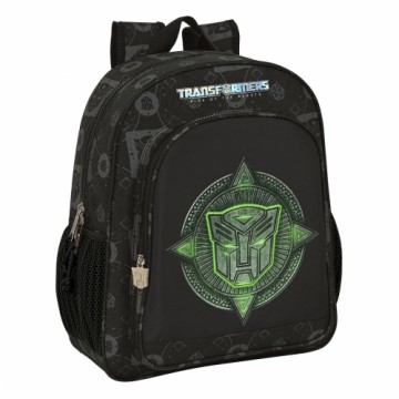 Skolas soma Transformers 32 x 38 x 12 cm Melns