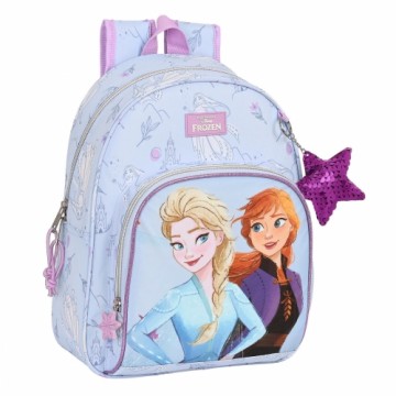 Школьный рюкзак Frozen Believe Лиловый 28 x 34 x 10 cm