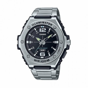 Unisex Pulkstenis Casio MWA-100HD-1AVEF Sudrabains Melns