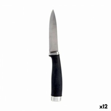 Kinvara Нож для чистки Серебристый Чёрный Нержавеющая сталь Пластик (12 штук)