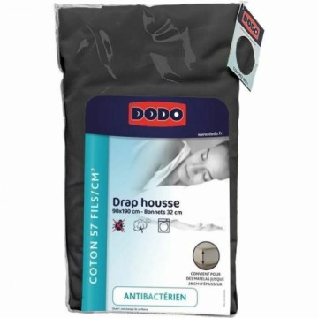 Fitted sheet DODO Anthracite 90 x 190