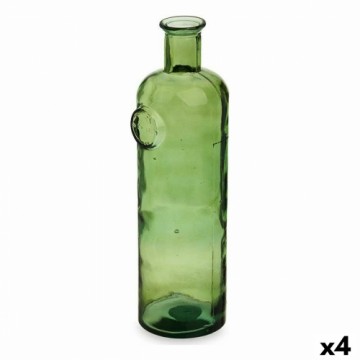 Gift Decor бутылка Stamp Декор 14 x 44 x 13 cm Зеленый (4 штук)