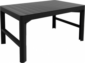 Keter Садовый стол Lyon Rattan Table серый