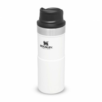 Stanley Termokrūze The Trigger-Action Travel Mug Classic 0,35L balta