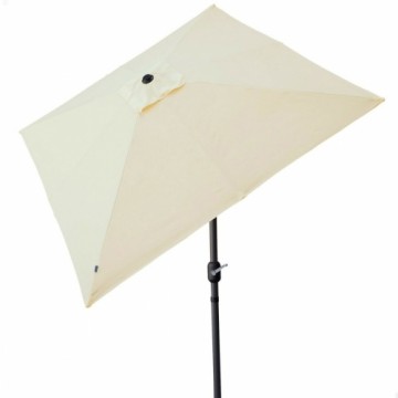 Пляжный зонт Aktive 300 x 269 x 300 cm Tērauds Alumīnijs Krēmkrāsa