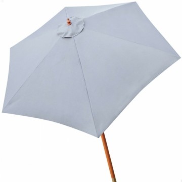 Пляжный зонт Aktive 300 x 240 x 300 cm Pelēks Koks Ø 300 cm