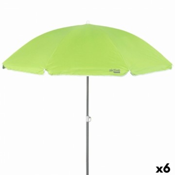 Пляжный зонт Aktive 220 x 212 x 220 cm Алюминий полиэстер 170T (6 штук)