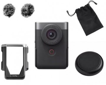 Canon Powershot V10 Advanced Kit, серебристый