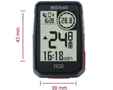 Velodators SIGMA ROX 2.0 GPS Black Top Mount Set