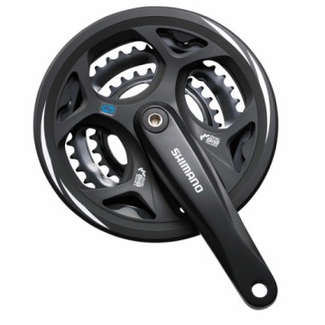 Priekšējie zobratu blok Shimano ALTUS FC-M311-48T 175MM 7/8-speed black-48X38X28T