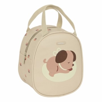 Thermal Lunchbox Safta Puppy 19 x 22 x 14 cm Beige