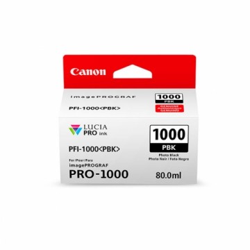 Картридж с оригинальными чернилами Canon PFI-1000 Чёрный