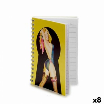 Pincello Записная книга на пружине A5 3D (8 штук)