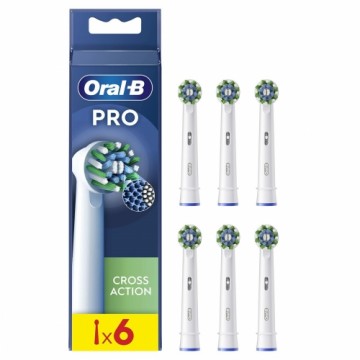 Сменная головка Oral-B Pro Cross Action 6 штук