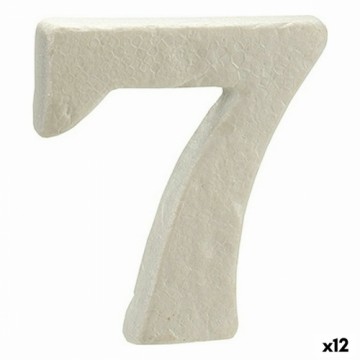 Pincello Номера 7 Белый полистирол 2 x 15 x 10 cm (12 штук)