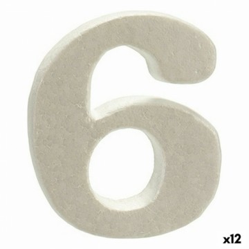 Pincello Номера 6 Белый полистирол 2 x 15 x 10 cm (12 штук)