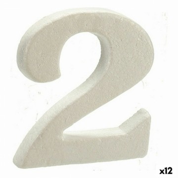 Pincello Номера 2 Белый полистирол 2 x 15 x 10 cm (12 штук)