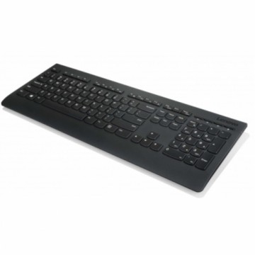 Беспроводная клавиатура Lenovo 4X30H56868 Чёрный Испанская Qwerty