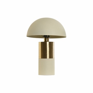 Настольная лампа DKD Home Decor Позолоченный Металл Кремовый Железо 220 V 31 x 31 x 45 cm 50 W