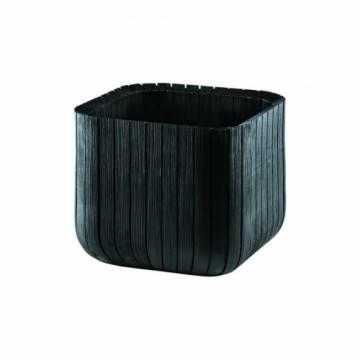 Keter Горшок для цветов Cube Planter S серый