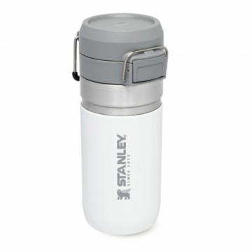 Stanley Termopudele The Quick Flip Water Bottle Go 0,47L, balta