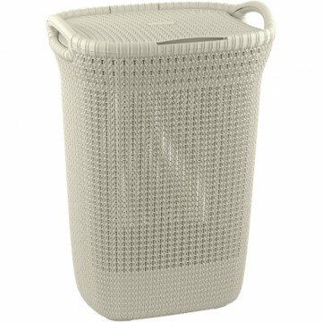 Curver Veļas kaste Knit 57L 45x34x61cm balta