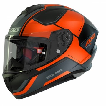 Axxis Helmets, S.a. DrakenSONAR (M) B3 OrangeBlackMat ķivere