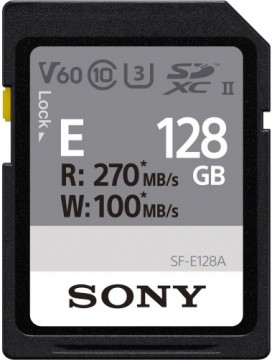 Sony memory card SDXC 128GB E UHS-II C10 U3 V60