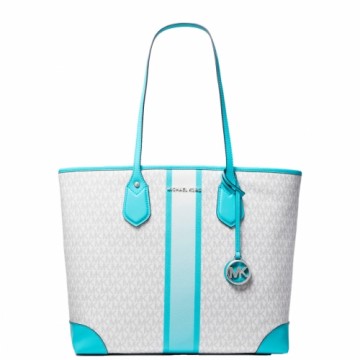 Women's Handbag Michael Kors 30S2SV0T3V-OCEAN-BLUE-MULTI Grey 35 x 30 x 17 cm