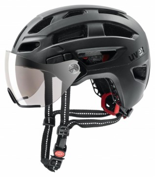 Velo ķivere Uvex Finale visor black mat-56-61CM