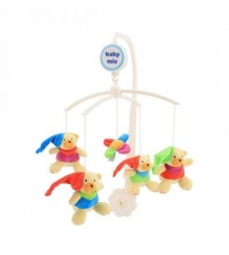 Baby Mix Muzikālais karuselis BEARS BabyMix 14306