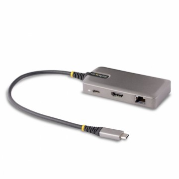 USB Centrmezgls Startech 103B-USBC-MULTIPORT 4K Ultra HD Pelēks