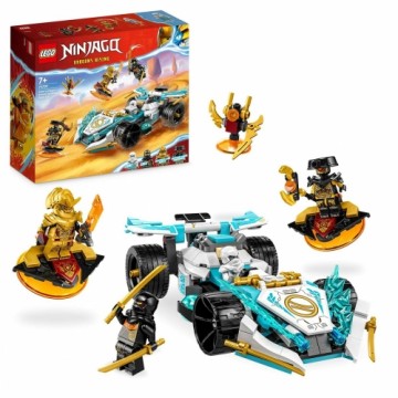 Transportlīdzekļu Rotaļu Komplekts Lego Ninjago Dragon Rising: Zane's Dragon Power Spinjitzu Race Car 71791 307 Daudzums