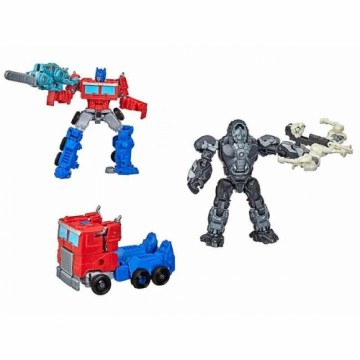 Transformējams Super Robots Transformers Beast Weaponizers 2 Daudzums