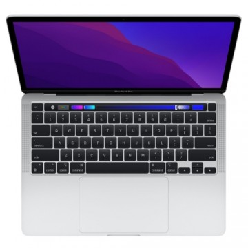 Apple MacBook Pro 2020 Retina 13" 2xUSB-C - M1 / 16GB / 512GB SSD - Silver (Atjaunināts, stāvoklis kā jauns)