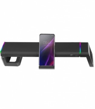 Mars Gaming MGS-ONE Monitora statīvs Chroma RGB / USB 2.0