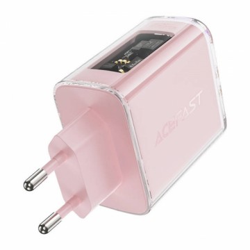 Wall charger Acefast A45, 2x USB-C, 1xUSB-A, 65W PD (pink)