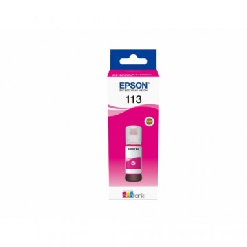 Oriģinālais Tintes Kārtridžs Epson 113 EcoTank Pigment Magenta ink bottle Fuksīns