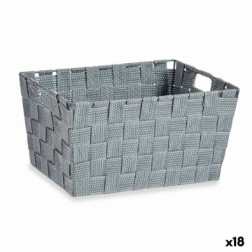 Kipit Универсальная корзина Серый Ткань 5 L 30,4 x 14 x 20 cm (18 штук)