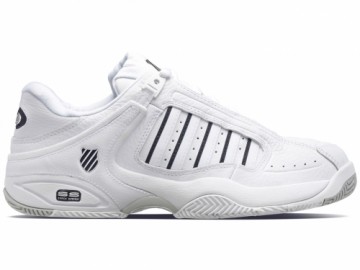 Tennis shoes for men K-SWISS DEFIER RS 175, white/black, outdoor, size UK10,5 (EU 45)