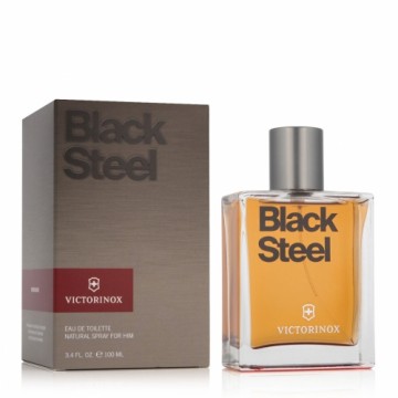 Parfem za muškarce Victorinox EDT Black Steel 100 ml