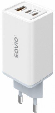 Lādētājs Savio GaN 65W