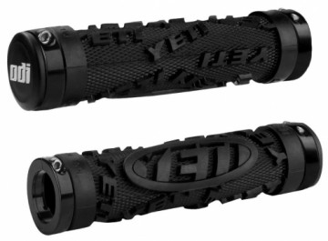 Stūres rokturi ODI Yeti HC MTB Lock-On Bonus Pack Black