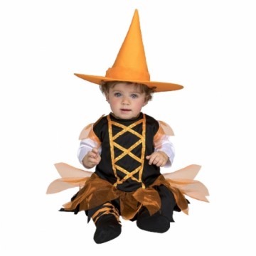 Маскарадные костюмы для младенцев My Other Me Оранжевый Ведьма 0-6 Months (2 Предметы)