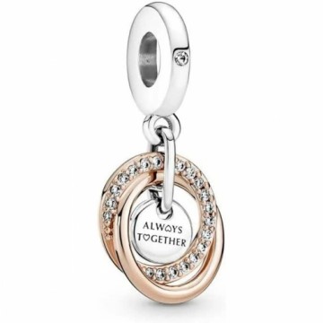 Woman's charm link Pandora FAMILY ALWAYS ENCIRCLED DANGLE