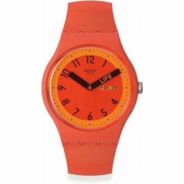 Vīriešu Pulkstenis Swatch PROUDLY RED (Ø 41 mm)