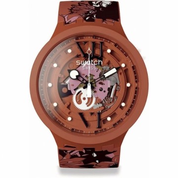 Vīriešu Pulkstenis Swatch CAMOFLOWER COTTON (Ø 47 mm)