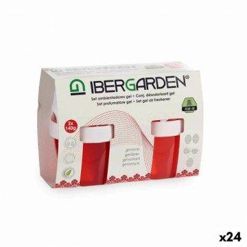 Ibergarden Gaisa atsvaidzinātāja komplekts Želeja Ģerānijs (24 gb.)